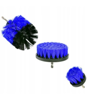 Szczotki czyszczące na wkrętarkę 3szt.