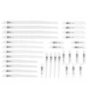 Zestaw brzeszczotów do piły szablastej 28szt.