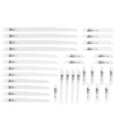 Zestaw brzeszczotów do piły szablastej 28szt.