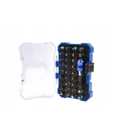 Zestaw bitów z uchwytem magnetycznym 32el. 