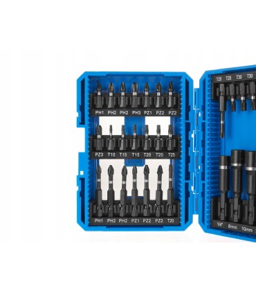 Zestaw bitów udarowych do wkrętarki 33el. S2