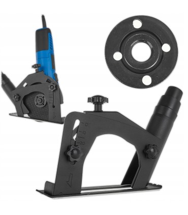 Osłona przeciwpyłowa odsysająca do szlifierki kątowej 115-125mm