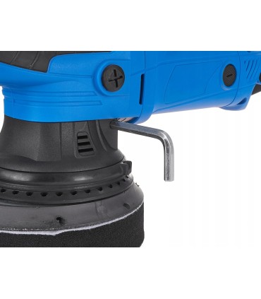 Polerka samochodowa DUAL ACTION z regulacją 150mm GEKO PREMIUM + zestaw 4 gąbek