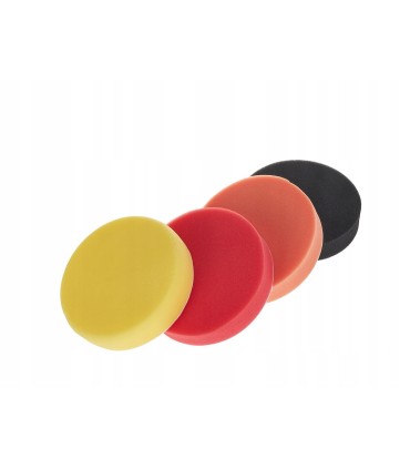 Polerka samochodowa DUAL ACTION z regulacją 150mm GEKO PREMIUM + zestaw 4 gąbek