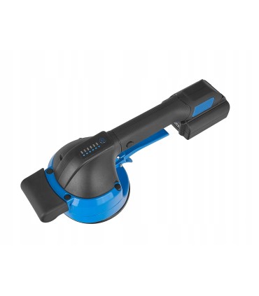 Przyssawka wibrująca akumulatorowa do układania płytek – zestaw z ładowarką i 2xAKU 18V