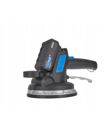 Przyssawka wibrująca akumulatorowa do układania płytek – zestaw z ładowarką i 2xAKU 21V