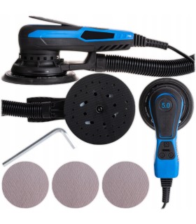 Szlifierka mimośrodowa bezszczotkowa 150mm 350W z regulacją prędkości