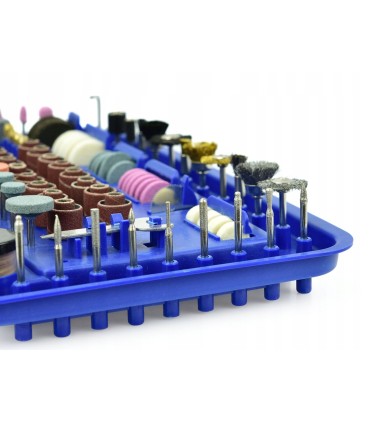 Mini szlifierka wraz z akcesoriami 222el. (walizka)