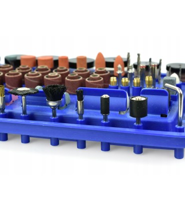 Mini szlifierka wraz z akcesoriami 222el. (walizka)