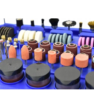 Mini szlifierka wraz z akcesoriami 222el. (walizka)