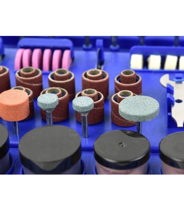 Mini szlifierka wraz z akcesoriami 222el. (walizka)