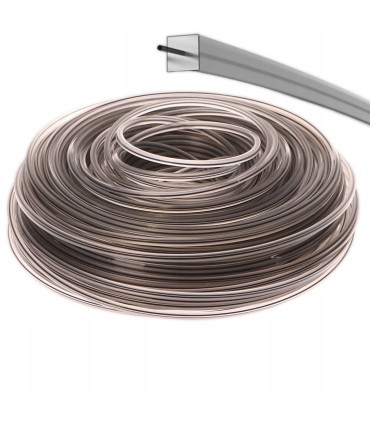 Żyłka do podkaszarki zbrojona (kwadrat) 2,4mmx50m