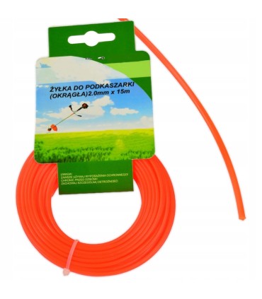 Żyłka do podkaszarki 2.0mmx15m