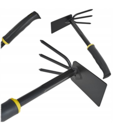 Motyczka ogrodnicza dwustronna z pazurkami 