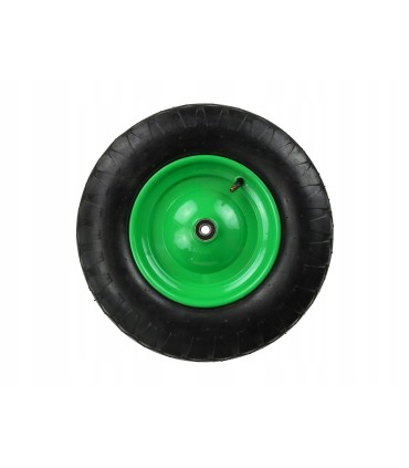 Koło do taczki 4.00-8 4PR/bieżnik romb,f.zielona