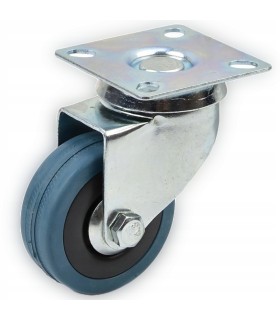 Koło obrotowe 75mm PP/guma