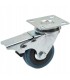 Koło obrotowe z hamulcem 50mm PP/guma 