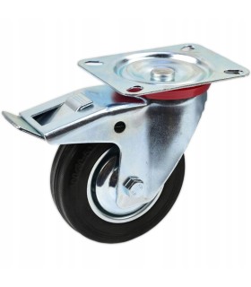 Koło obrotowe z hamulcem 160mm