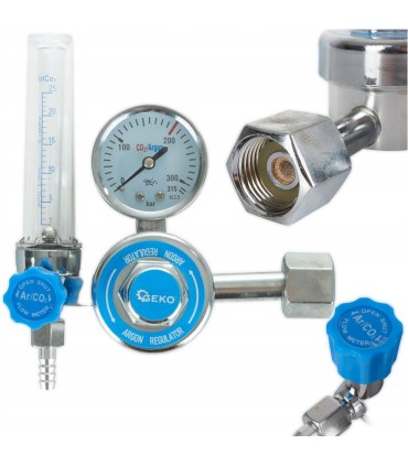 Reduktor CO2/ARGON z rotametrem
