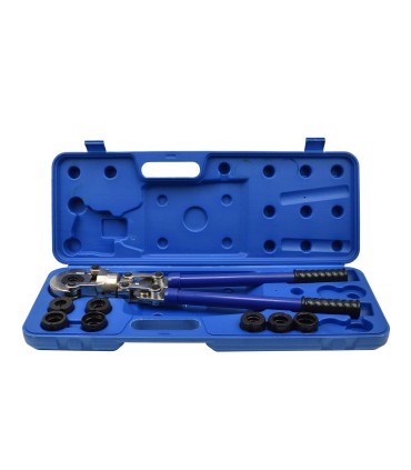 Zaciskarka hydrauliczna do zaciskania złączek PEX-AL-PEX + 8 matryc