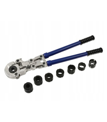 Zaciskarka hydrauliczna do zaciskania złączek PEX-AL-PEX + 8 matryc