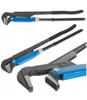 Cęgi do rur nastawne 2" 90° GEKO PREMIUM 