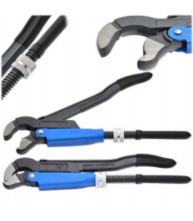 Cęgi do rur nastawne 1/2" GEKO PREMIUM