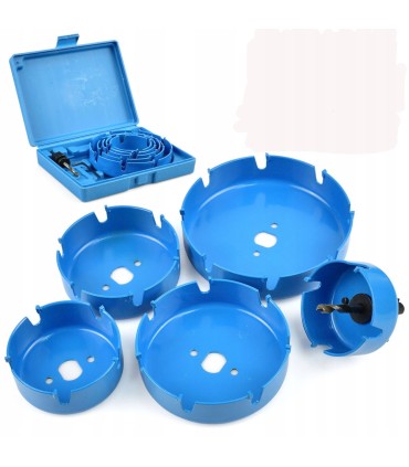 Otwornica do drewna z widią 5el.64-127mm