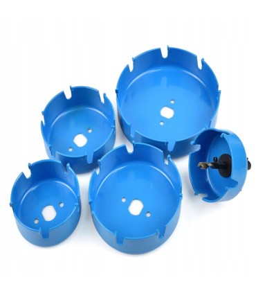 Otwornica do drewna z widią 5el.64-127mm