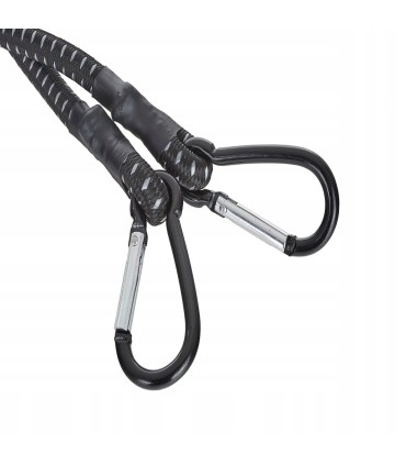 Guma transportowa do mocowania bagażu + karabińczyki 10mm x 150cm
