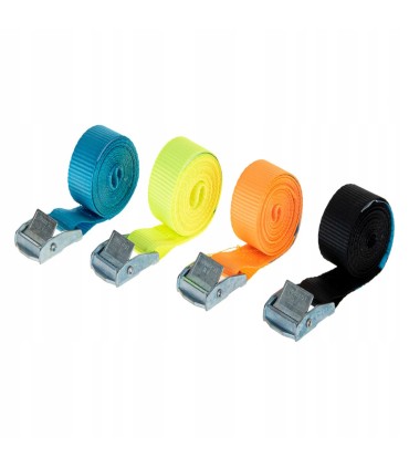 Pas mocujący z klamrą samozaciskową 25mmx4m 250kg