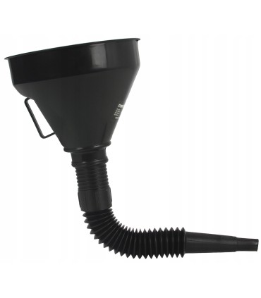 Lejek plastikowy do paliwa z siatką