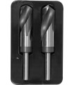 WIERTŁA DO METALU WIERTŁO HSS 2 ELEMENTY 26-28 MM KOMPLET TRWAŁE ODPORNE