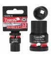 NASADKA UDAROWA TRZPIENIOWA DO KLUCZA UDAROWEGO KRÓTKA 1/2" 13mm TVARDY
