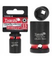 NASADKA UDAROWA TRZPIENIOWA DO KLUCZA UDAROWEGO KRÓTKA 1/2" 15mm TVARDY