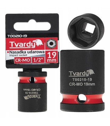 Nasadka udarowa 1/2" 6-kąt 19mm