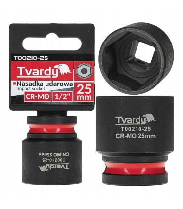 Nasadka udarowa 1/2" 6-kąt 25mm