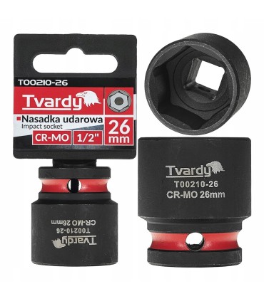 Nasadka udarowa 1/2" 6-kąt 26mm