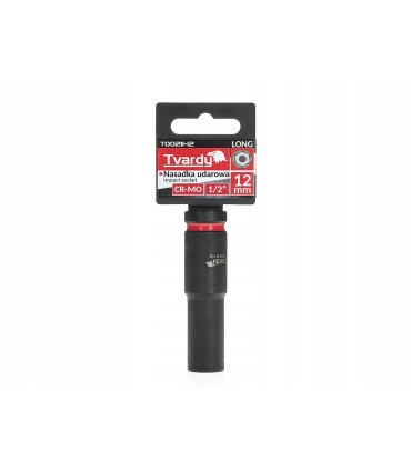 Nasadka udarowa długa 1/2" 6-kąt 12mm