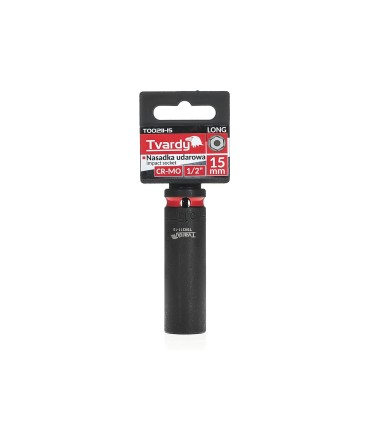 Nasadka udarowa długa 1/2" 6-kąt 15mm