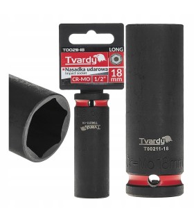 Nasadka udarowa długa 1/2" 6-kąt 18mm 