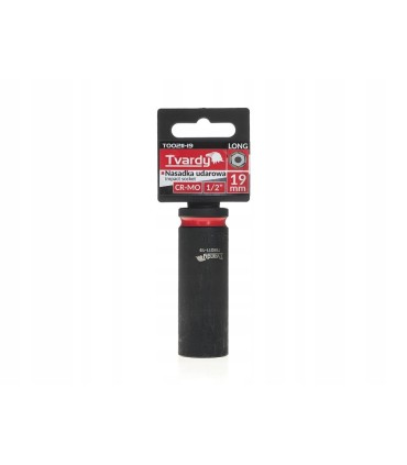 Nasadka udarowa długa 1/2" 6-kąt 19mm