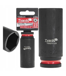 Nasadka udarowa długa 1/2" 6-kąt 23mm