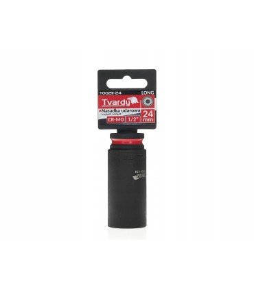 Nasadka udarowa długa 1/2" 6-kąt 24mm
