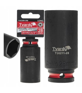 Nasadka udarowa długa 1/2" 6-kąt 28mm