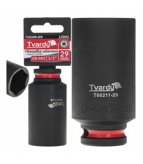 Nasadka udarowa długa 1/2" 6-kąt 29mm