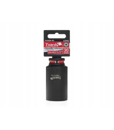 Nasadka udarowa długa 1/2" 6-kąt 30mm