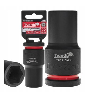 Nasadka udarowa długa 3/4" 6-kąt 22mm