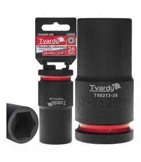 Nasadka udarowa długa 3/4" 6-kąt 26mm