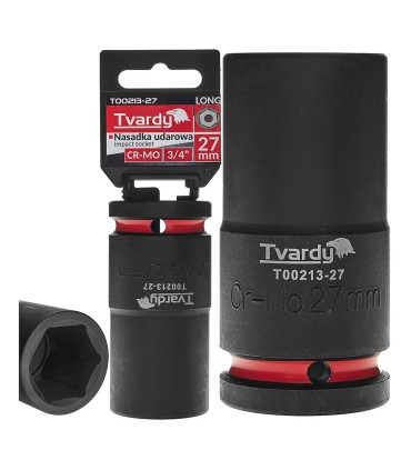Nasadka udarowa długa 3/4" 6-kąt 27mm